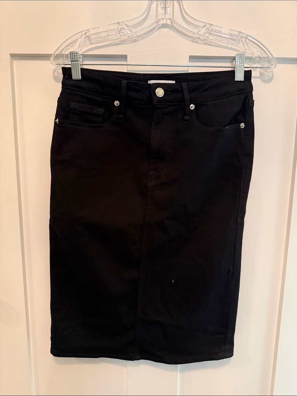 Good American Black Pencil Skirt Size 8